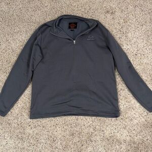 Like New! Real Tree grey quarter zip